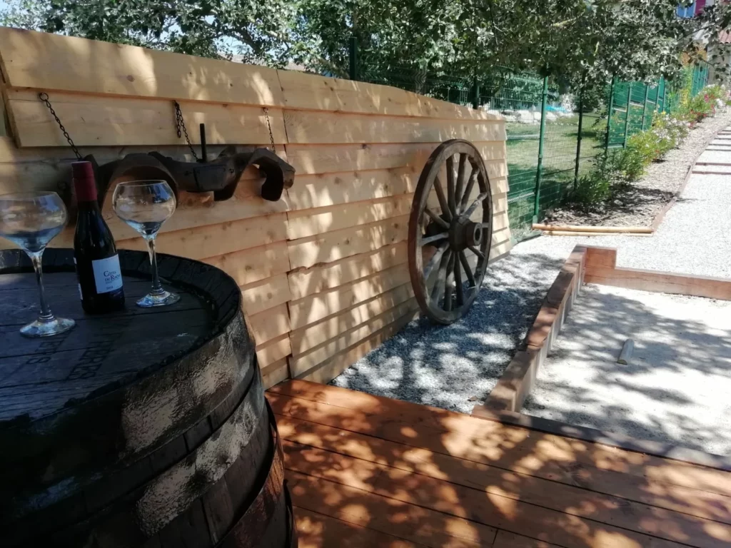 degustation vin gite du moulin pétanque
