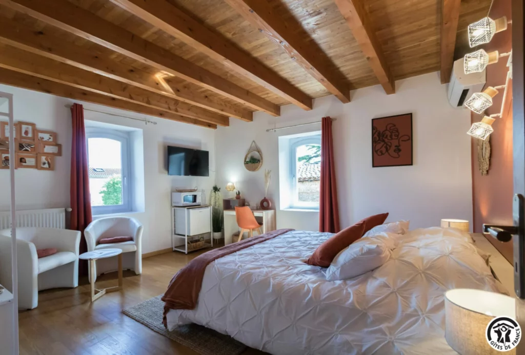 chambre d'hotes terracotta du moulin climatisation
