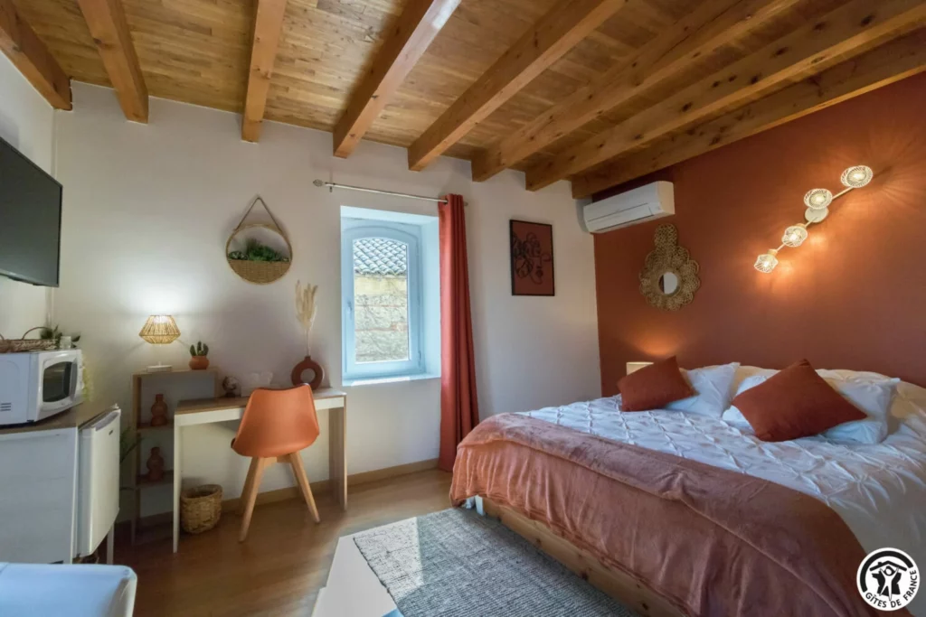 chambre d'hotes lagardelle sur leze terracotta climatisée