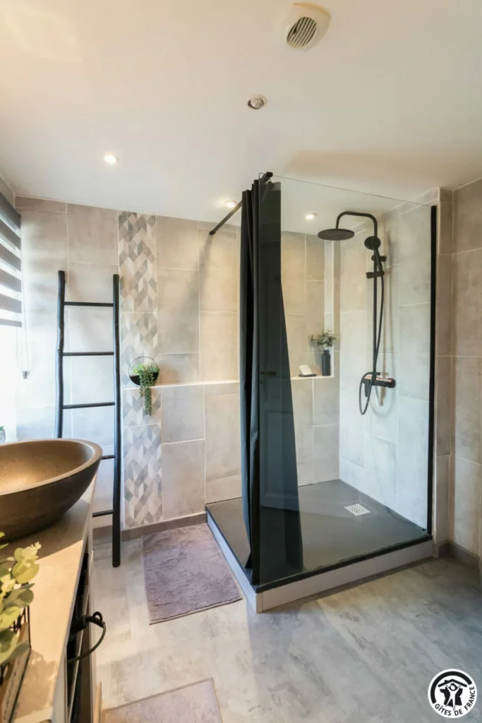 salle de bain privative chambre d'hotes